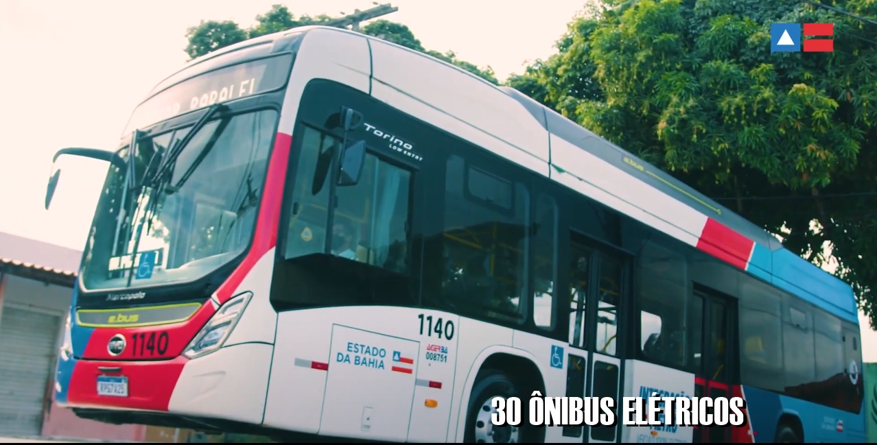 Lauro de Freitas contará com mais 30 ônibus elétricos após acordo com o Governo Federal