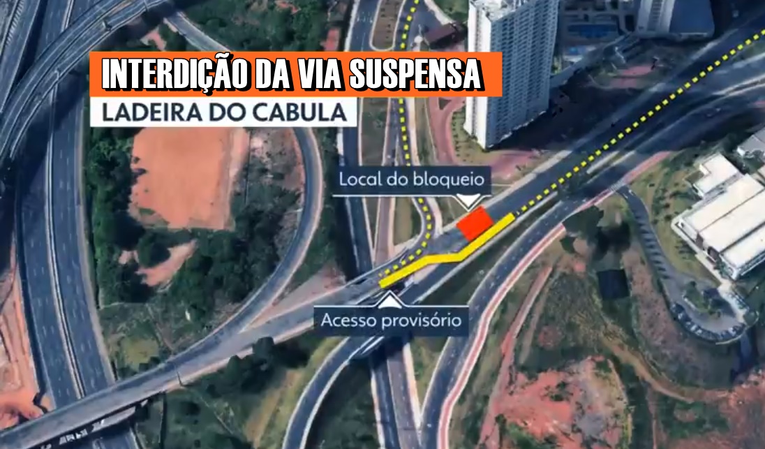 Órgãos suspendem interdição da Ladeira do Cabula, em Salvador, poucas horas após bloqueio