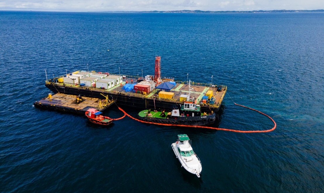 Ponte Salvador-Itaparica: começa sondagem em águas profundas com uso de balsa e equipamentos de alta tecnologia